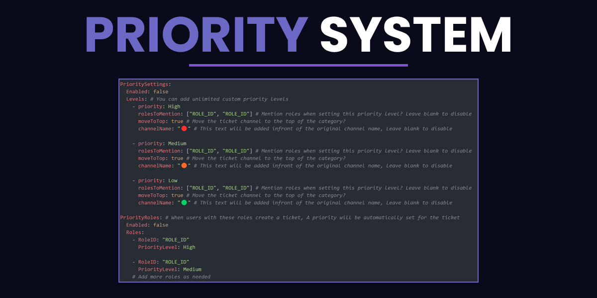 Priority System